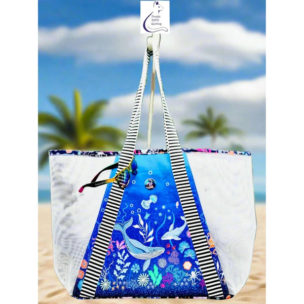 Vinyl beach tote hotsell