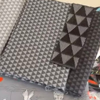 Graywork Renaissance Webbing - Kinda Shady Webbing Carbon - 1.5” wide - sold by the meter 40” - Preorder October 2025