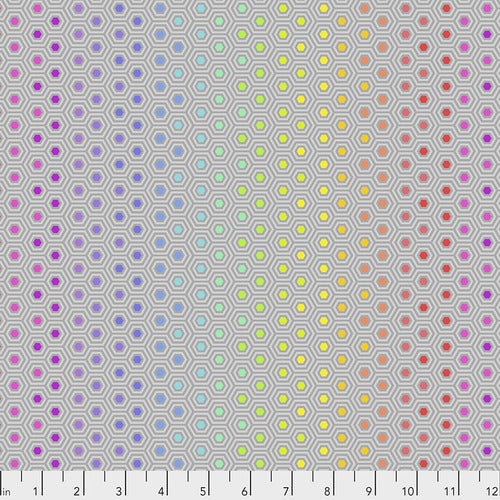 True Colors - Hexi Rainbow - Dove PWTP151-6201