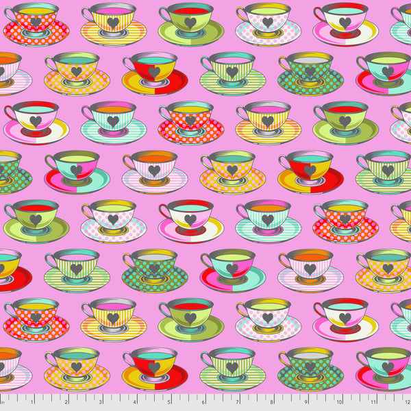 Fabric bowl T65 - OOP Tula Pink 🤪Bolt end 4.25 m - PWTP163. WONDER- Tea Time