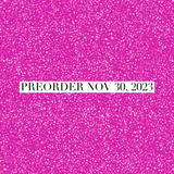 Ocean Glow - Glow in the Dark bioluminescence on pink - Preorder Nov 2023