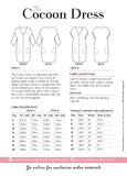 The  Cocoon Dress - paper pattern