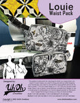 The Louie Waist Pack - printed paper pattern