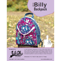 Mini Billy Backpack - paper pattern