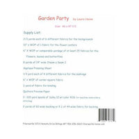 Laura Heine - Garden Party paper pattern