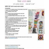 The Love Bus Collage  - pattern