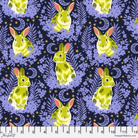 Tula Pink BESTIES- PWTP215.BLUEBELL Hop To It - Preorder October 2023