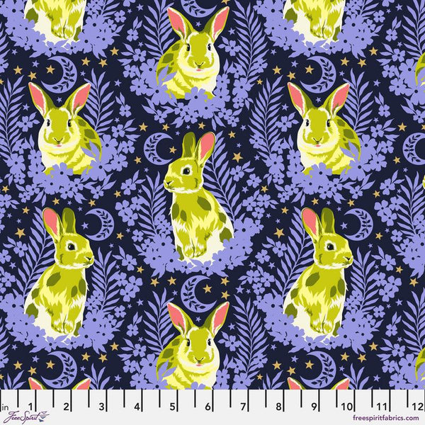 Tula Pink BESTIES- PWTP215.BLUEBELL Hop To It - Preorder October 2023