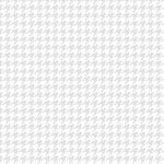Kimberbell White On White Houndstooth