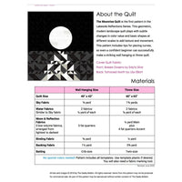 Moonrise pattern - paper pattern by Geeky Bobbin