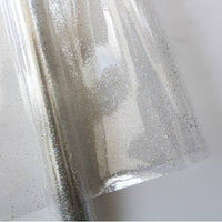 Sew Hungry Hippie GLITTER Vinyl Transparent 12 G clear