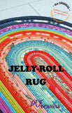 Jelly Roll Rug printed paper pattern