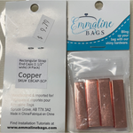Rectangular strap. Copper 1.5”