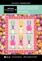 Blowing Up Bunnies - printed paper Bunny