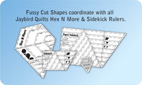 Fussy  Cut Shapes Ruler by Jaybird Quilts