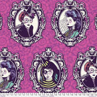 Tula Pink OOP - Nightshade DejaVu - Coven Oleander SKUPWTP205Oleander