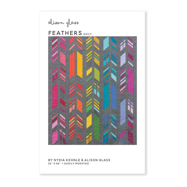 Feathers Quilt by Alison Glass  paper pattern