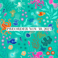Under the Sea on Sea Green - Glow In the Dark- Preorder Nov 2023