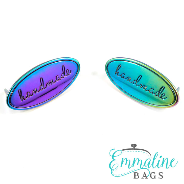 Emmaline Bags “Handmade” Tag Rainbow