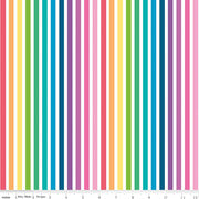 Make Rainbow Stripe White C13421-WHITE