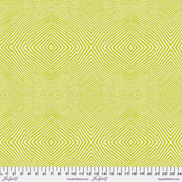 Tula Pink - Moon Garden - Lazy Stripe   PWTP022 - Dawn