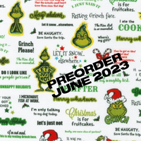 Grinch Holiday Letters - PREORDER June 2023