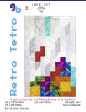 Retro Tetro Quilt Paper pattern