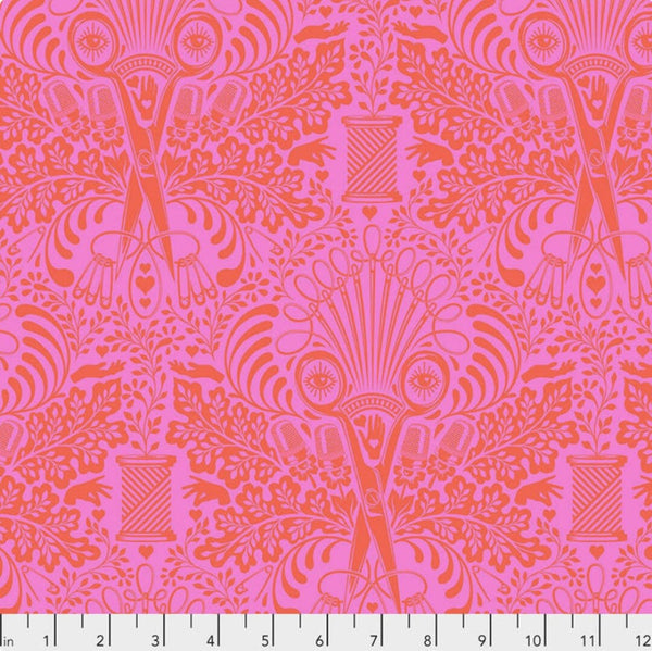 Tula PINK OOP - Homemade Morning pink Getting Snippy