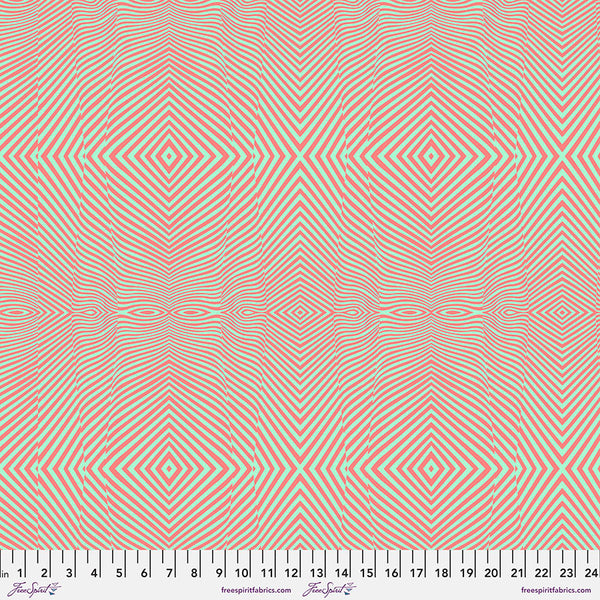 Tula Pink - Moon Garden - Lazy Stripe   PWTP022 - Lunar