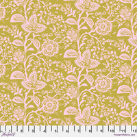 5 m backing bundle - Tula Pink - Parisville Déjà Vu  -  French Lace Hazelnut